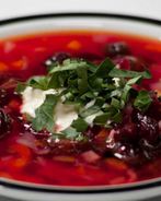 Борщ с вишней