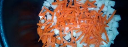 борщ со свининой в мультиварке. Шаг 2