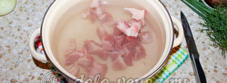 борщ со свининой. Шаг 2