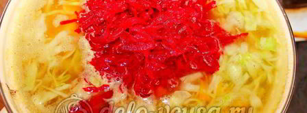 борщ со свининой. Шаг 13