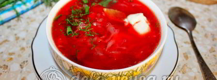 борщ со свининой. Шаг 16