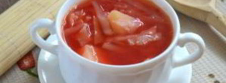 борщ вегетарианский диетический. Шаг 7