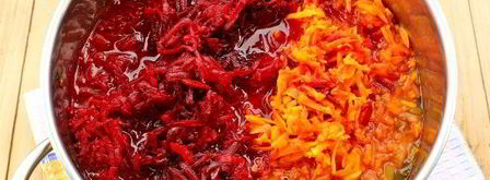 борщевая заправка со свеклой и капустой на зиму. Шаг 10