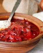 Грибной борщ