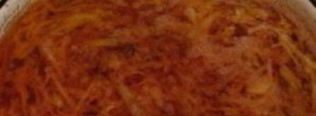 грибной борщ. Шаг 9