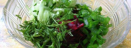 холодный литовский борщ. Шаг 2