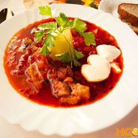 Рецепт красного борща