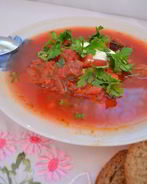 Ленивый борщ