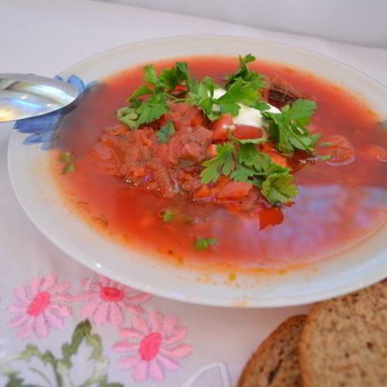 Рецепт ленивого борща