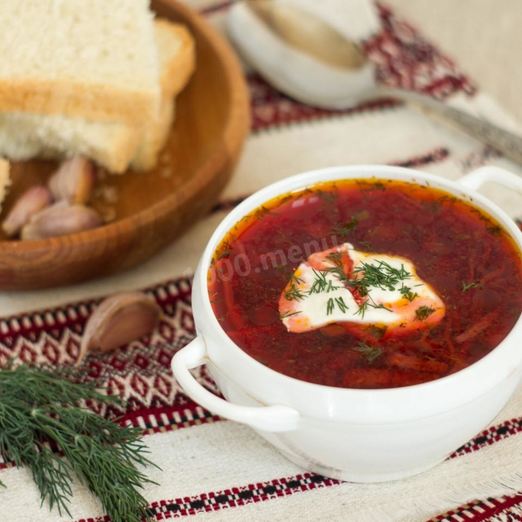 Овощной борщ