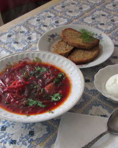 ПП-борщ без мяса