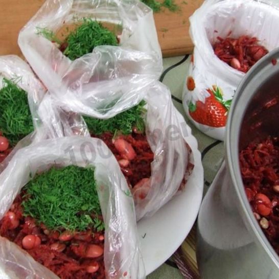 Рецепт заправки для борща замороженная