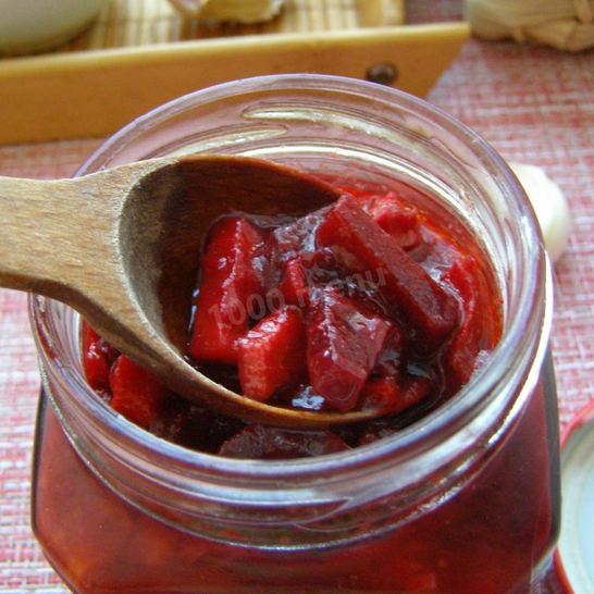 Рецепт зажарки для борща на зиму