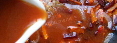 зажарка для борща на зиму. Шаг 7