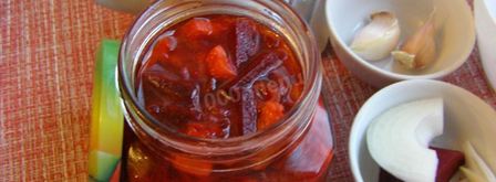 зажарка для борща на зиму. Шаг 10