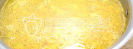 зеленый борщ с щавелем и черемшой. Шаг 8