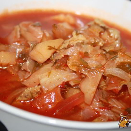 Рецепт зимнего борща с летним ароматом