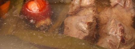 бульон из говядины. Шаг 5