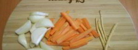 бульон куриный с рисом. Шаг 2