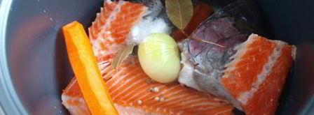 рыбный бульон в мультиварке. Шаг 2