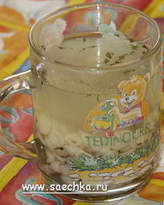 Суп на курином бульоне