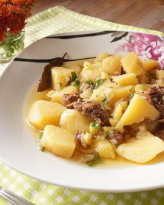 Датский густой суп моряков