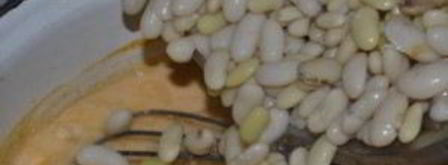 фасолевый суп на сметане. Шаг 7