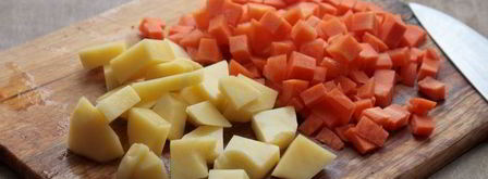 финский сливочный суп. Шаг 2