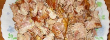 гороховый крем-суп на копченных ребрышках. Шаг 8