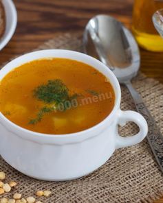 Гороховый суп без мяса