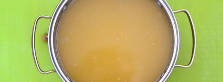 гороховый суп с чесночными рулетиками. Шаг 5