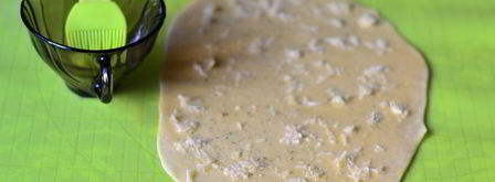 гороховый суп с чесночными рулетиками. Шаг 8