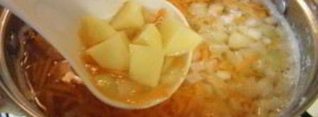 гороховый суп с фаршем. Шаг 6