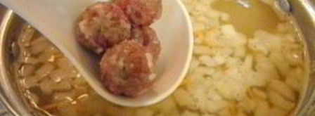 гороховый суп с фаршем. Шаг 8