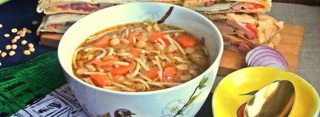 гороховый суп с итальянским акцентом. Шаг 15