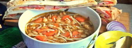 гороховый суп с итальянским акцентом. Шаг 16