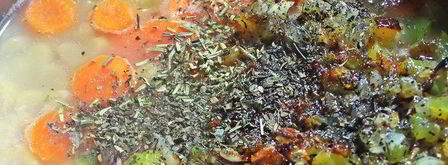 гороховый суп с итальянским акцентом. Шаг 9