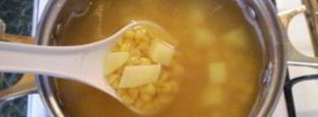 гороховый суп с картофелем. Шаг 6