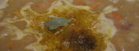 гороховый суп с копченой колбасой. Шаг 5