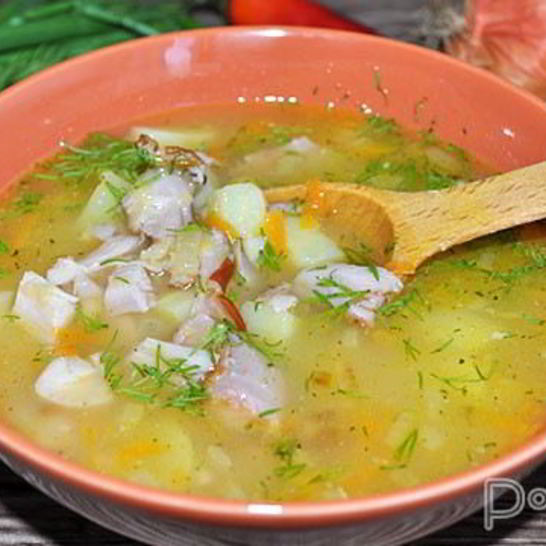Рецепт горохового супа с копченого курицея