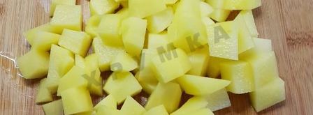 гороховый суп с копченостями в мультиварке. Шаг 2