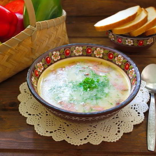 Рецепт горохового супа с копченостями