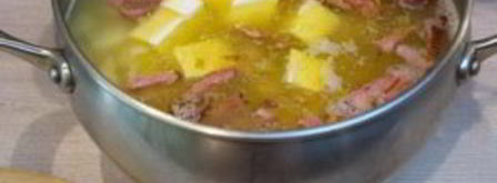 гороховый суп с копченостями. Шаг 7