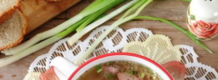 гороховый суп с сосисками. Шаг 12