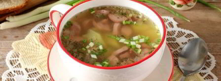 гороховый суп с сосисками. Шаг 13