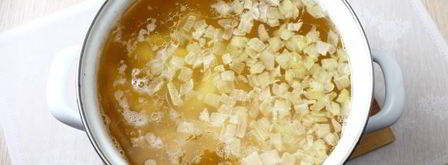 гороховый суп с сосисками. Шаг 9