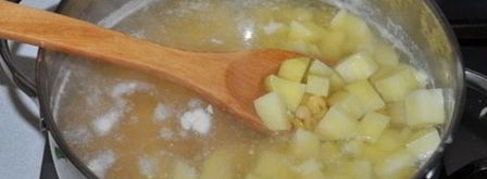 гороховый суп с тушенкой. Шаг 4