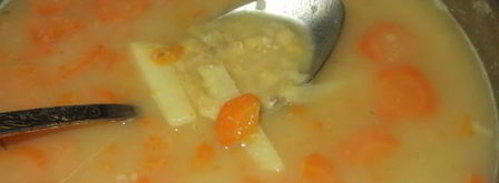 гороховый суп со свининой. Шаг 6