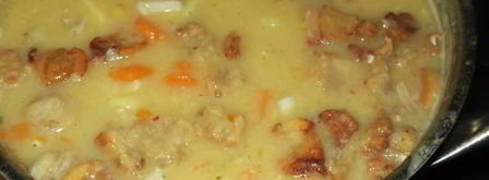 гороховый суп со свининой. Шаг 7