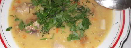 гороховый суп со свининой. Шаг 8